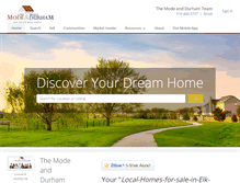 Tablet Screenshot of findahomeinelkgrove.com